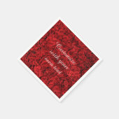 Rode rozen servet (Hoek)