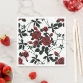 Rode rozen. servet (Insitu)