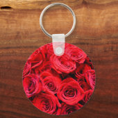 Rode rozen sleutelhanger (Voorkant)