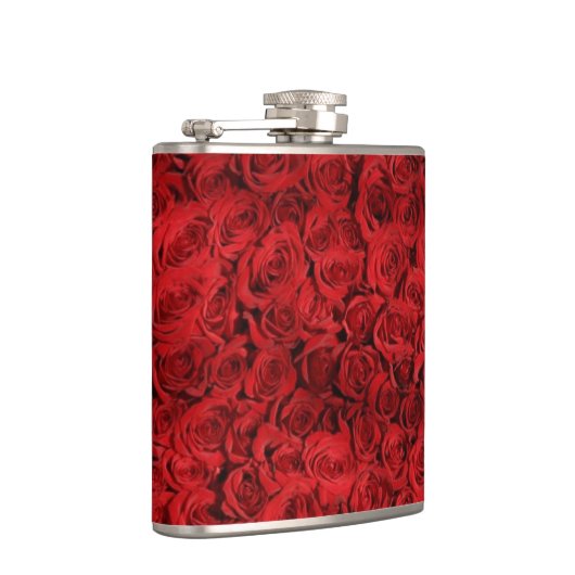 Rode rozen smash heupfles (Rechts)