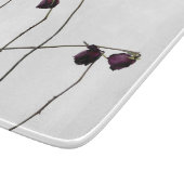 Rode rozen snijplank (Hoek)