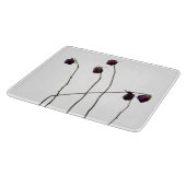 Rode rozen snijplank (Hoek)