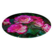 Rode rozen snijplank (Hoek)