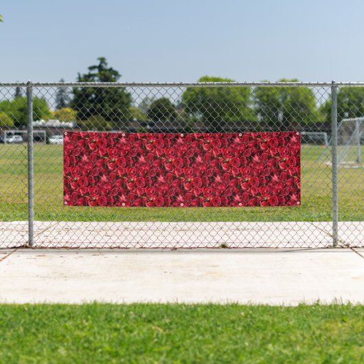 Rode rozen spandoek (Insitu)