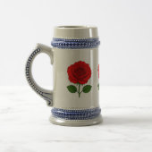 Rode Rozen Stein Bierpul (Links)