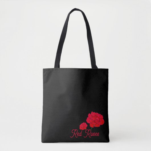 Rode Rozen Tote Bag (Voorkant)