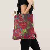 Rode Rozen Tote Bag (Dichtbij)