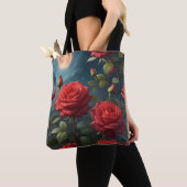 Rode Rozen Tote Bag (Dichtbij)