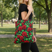 Rode Rozen Tote Tas