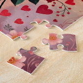 Rode Rozen, Valentijnsdag, Legpuzzel (Zijkant)
