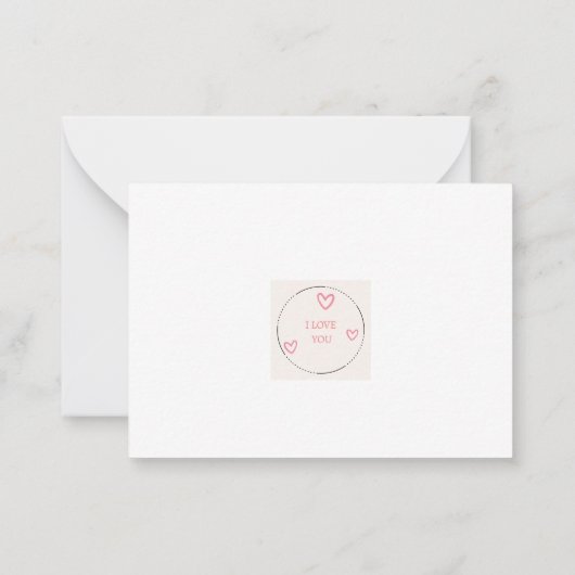 Rode rozen Valentijnsdag Notitiekaartje (Achterkant)