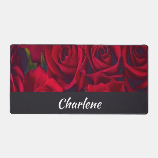 rode rozen, vers bureaumat (Voorkant)