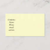 , rode rozen, Visitekaartje (Achterkant)