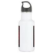 Rode rozen waterfles  (Achterkant)