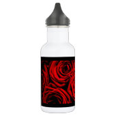 Rode rozen waterflesje waterfles (Links)