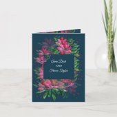 Rode rozen Waterverf met handbeschilderd (Voorkant)