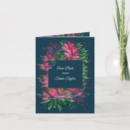 Rode rozen Waterverf met handbeschilderd