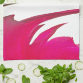 Rode rozenblaadjes aanpassen product theedoek (Gevouwen)