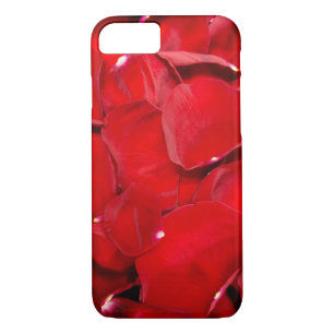 rode rozenbladen Case-Mate iPhone case
