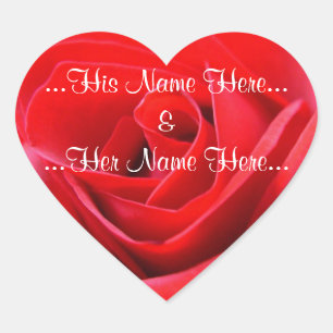 Rode rozenbokkers Romantisch Roos Weddenschappen Hart Sticker