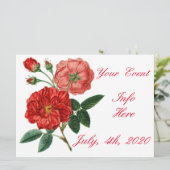  rode rozenillustratie Thunder_Cove (Staand voorkant)