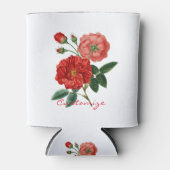  rode rozenillustratie Thunder_Cove Blikjeskoeler (Voorkant)