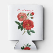  rode rozenillustratie Thunder_Cove Blikjeskoeler (Achterkant)