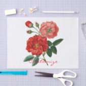  rode rozenillustratie Thunder_Cove Tissuepapier (Craft)