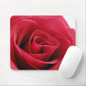 rode rozenmousepad muismat (Met muis)