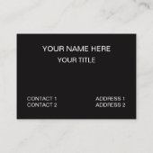 Rode rozenventilator visitekaartje (Achterkant)