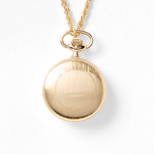 RODE RUBY EDELSTEEN HART HORLOGE (Achterkant)