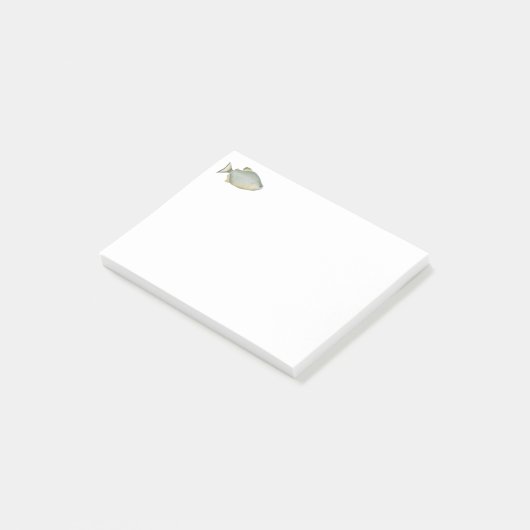Rode Ruby Piranha Post-it® Notes (Schuin)