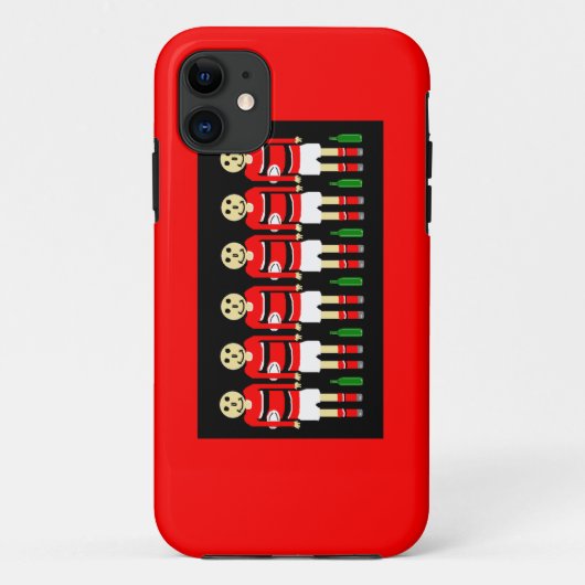 RODE RUGBY-TELEFOONZAAK Case-Mate iPhone CASE (Achterkant)