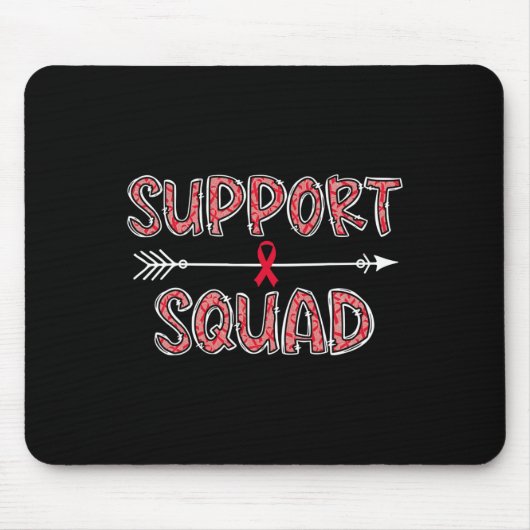 rode ruggengraat bloedkanker muismat (Voorkant)