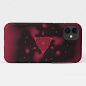 rode ruimte Case-Mate iPhone case (Achterkant (horizontaal))