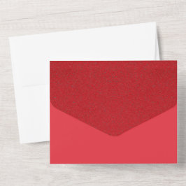 Rode ruis gevouwen bruiloft uitnodiging - 