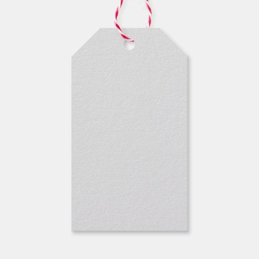 Rode ruit cadeaulabel (Achterkant)