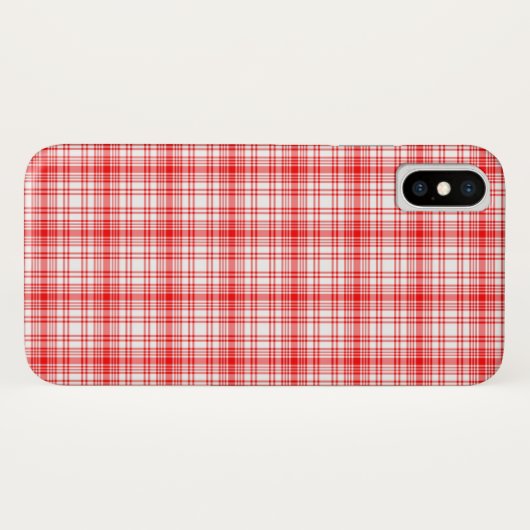 Rode ruit Case-Mate iPhone case (Achterkant (horizontaal))