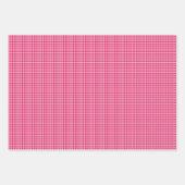 Rode ruit inpakpapier vel (Voorkant 2)