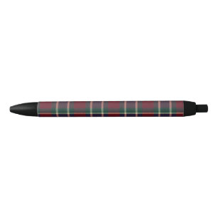 Rode ruitklassieker tartan knus academisch zwarte inkt pen