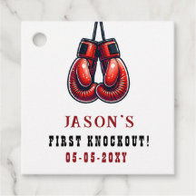 Rode Rumble Eerste Knockout Boksen Verjaardag