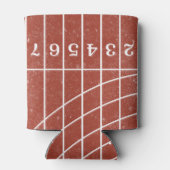 Rode Running Track Distress Style Koelbox Blikjeskoeler (Achterkant)