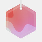 Rode Rust 23 Glas Ornament (Voorkant)