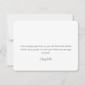 Rode Rustieke Houten Trouw Bruiloft Verjaardag Bedankkaart (Achterkant)