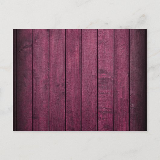 Rode Rustieke Houten Viering van het Leven Begrafe Aankondigingskaart (Achterkant)