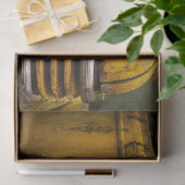 Rode Rustieke Roos Vrachtwagen Decoupage Tissuepapier (Geschenk)