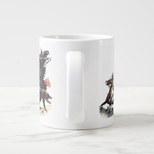  Rode Ryder Grote Koffiekop (Achterkant)