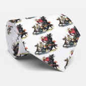  Rode Ryder Stropdas (Opgerold)