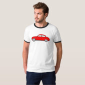 rode saab 96 t-shirt (Voorkant volledig)