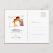 Rode Sakura Dubbel Geluk Chinezen Save The Date Aankondigingskaart (Achterkant)